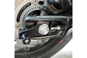 Motorcycle Swing Arm Spools Sliders CNC Swing Arm Stand Screw Compatible with H-onda CBR400R CBR500R 2019-2022 (black)