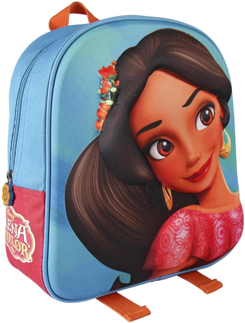 Disney Elena Of Avalor 2100-1963 Children's Backpack 3D, School, 12 inches, Multicolor