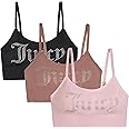 Juicy Couture Women's Multipack Seamless Comfort Lounge Wirefree Bralettes
