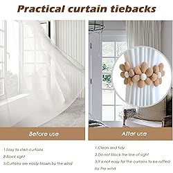 SRG Sunflower Curtain Tiebacks-2 Pack | Curtain