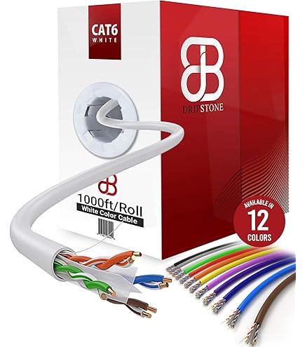 Amazon.com: SOUTHWIRE I999952H CAT6 23G 1000' Reel In Box Blue