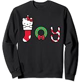 Hello Kitty Christmas Ornament Holiday Sweater Sweatshirt