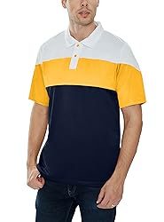 MOHEEN Men's Quick Dry Golf Shirts Moisture Wicking