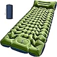 Myxslop Camping Sleeping Pad, Self Inflating Sleeping Pad with Pillow Built-in Foot Pump Portable Inflatable Sleeping Pads Co