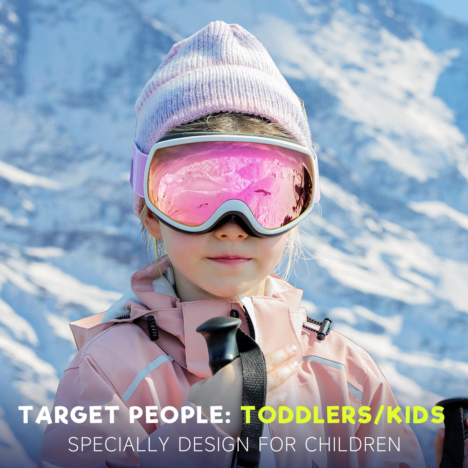 Findway Kids Ski Goggles