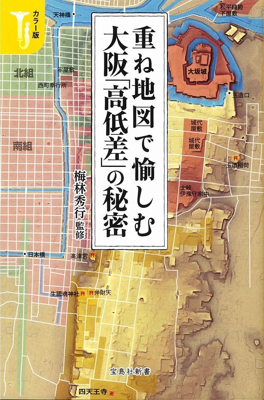 カラー版 重ね地図で愉しむ 大阪 高低差 の秘密 宝島社新書 梅林 秀行 本 通販 Amazon