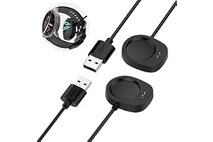 Ermorgen 2 Packs Charging Cable Compatible with Amazfit Helio Strap, Amazfit T-Rex 3 Pro/T-Rex 3/Balance/Balance 2/Amazfit Ac