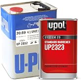 U-Pol 2892 High Solids Urethane (4.4 VOC) High Solids Spot Repair Urethane Clearcoat Kit with Standard (65 to 90&ordm;F) Temperature Hardener