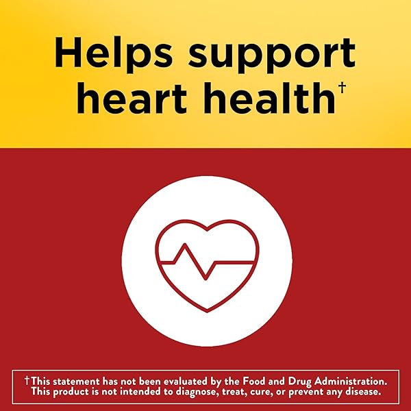 NATURE MADE COQ10 100MG, DIETARY SUPPLEMENT FOR HEART HEALTH SUPPORT, 120 SOFTGELS, 120 DAY SUPPLY