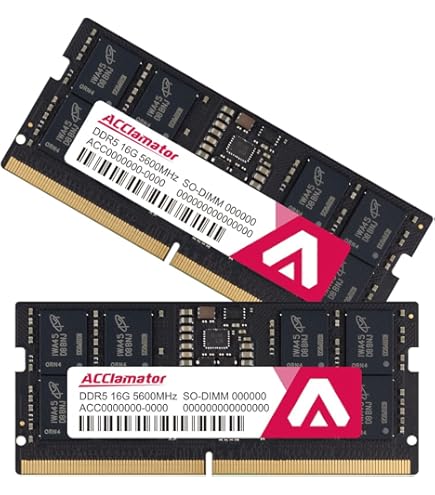 DDR5ー5600 16×2 32GB Kingston 32GB (2x16GB) DDR5 5600MHz CL46 UDIMM Desktop