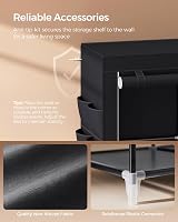 SONGMICS Fabric Wardrobe 45 x 127 x 176 cm with 2 Hanging Compartments view 8
