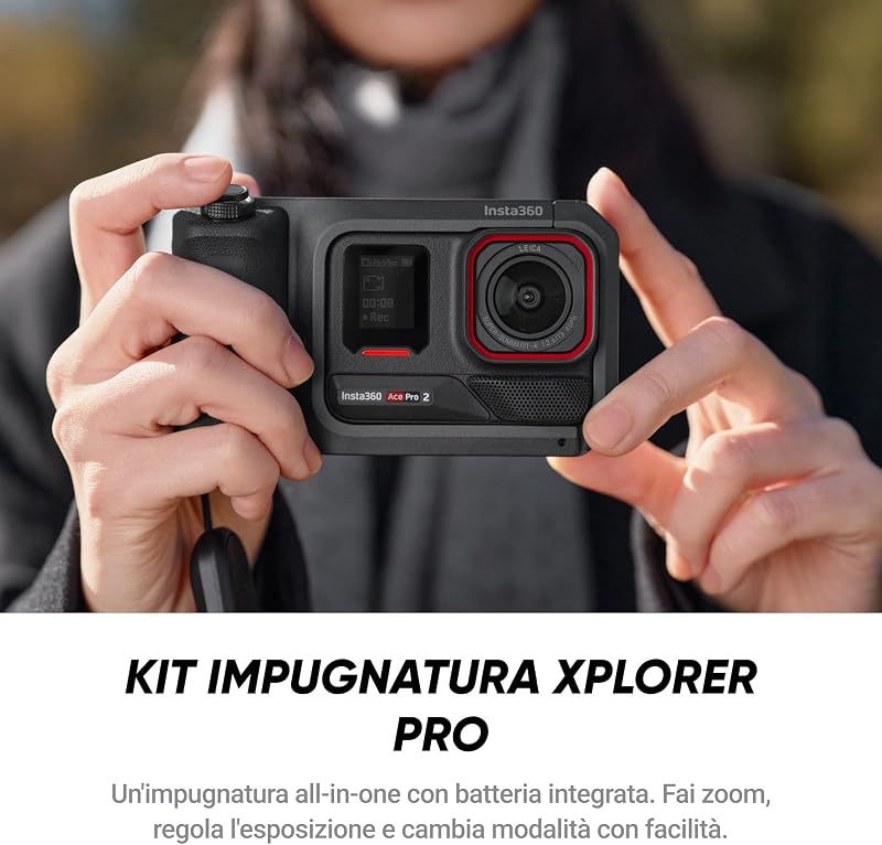 Ace Pro 2 Pack Istantanee - Action cam 8K coprogettata con Leica