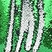 Fengheshun Reversible Sequins Pillowcase Mermaid Pillow Covers 40×40 cm Two Color Changing (Green+Silver)