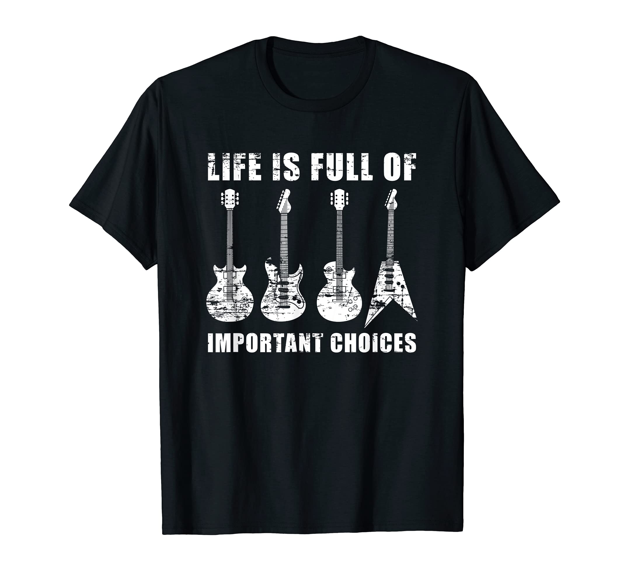 Funny Acoustic Guitar Player Guitarist Music Electric Guitar T-Shirt