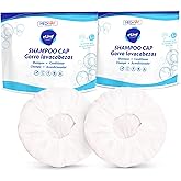 MedVance No Rinse Shampoo Cap | Rinse Free Shower Cap that Shampoos & Conditions | PH Balanced & Hypoallergenic Waterless Hair Wash | 2 Pack