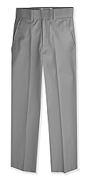 Johnnie Lene Boys Flat Front Slim Fit Dress Pants