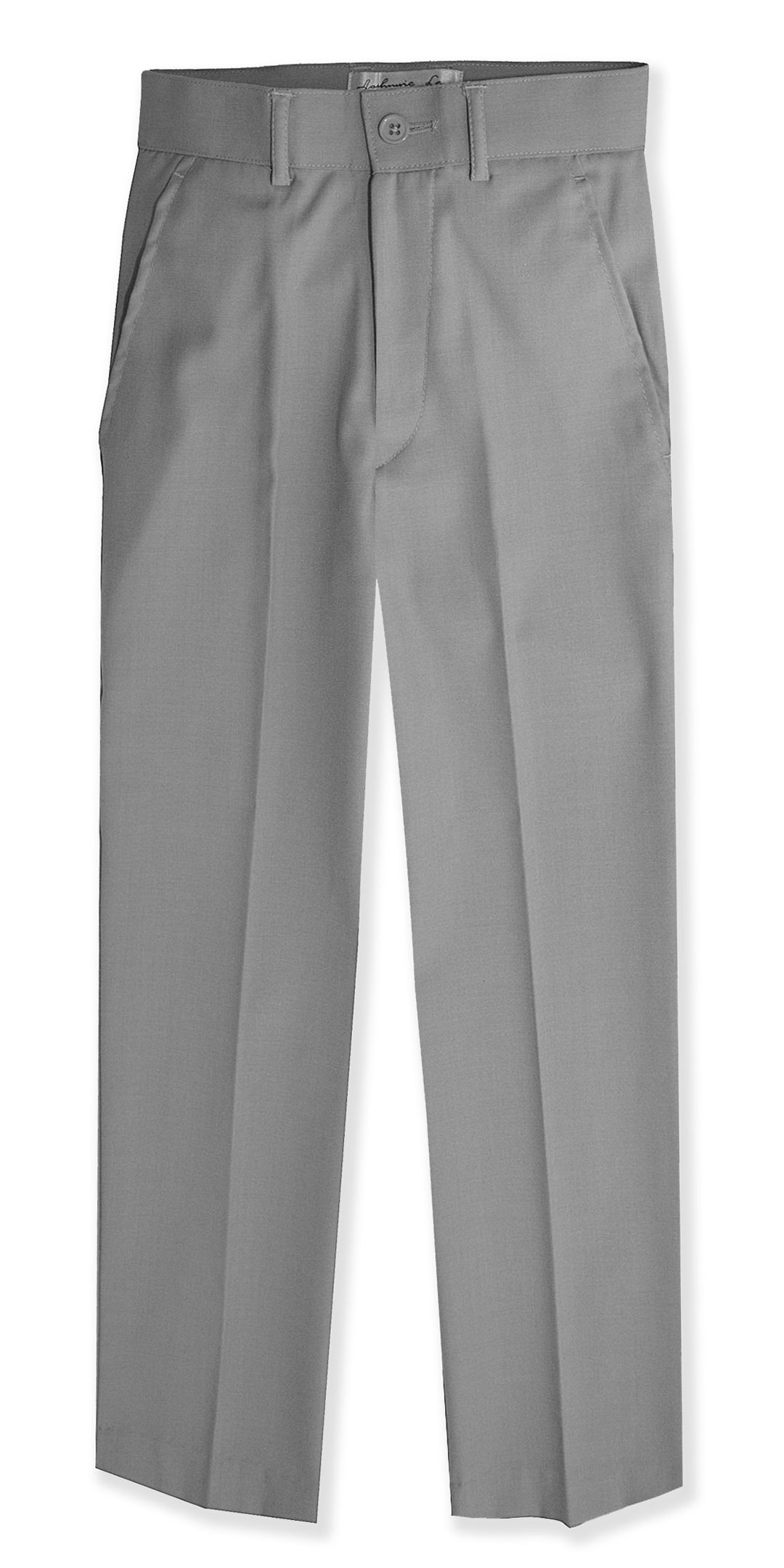 Johnnie Lene Boys Flat Front Slim Fit Dress Pants