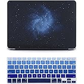 KECC Compatible with MacBook Pro 13 inch Case 2019-2016 with Touch Bar A2159 A1989 A1706 A1708 Protective Plastic Hard Shell Keyboard Cover (Blue)