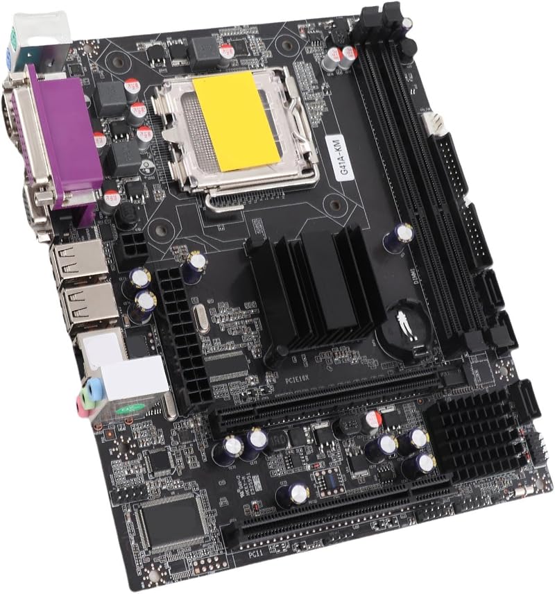 Dilwe G41 Motherboard LGA 775 DDR3 1066/1333MHz Integrated Graphics Sound