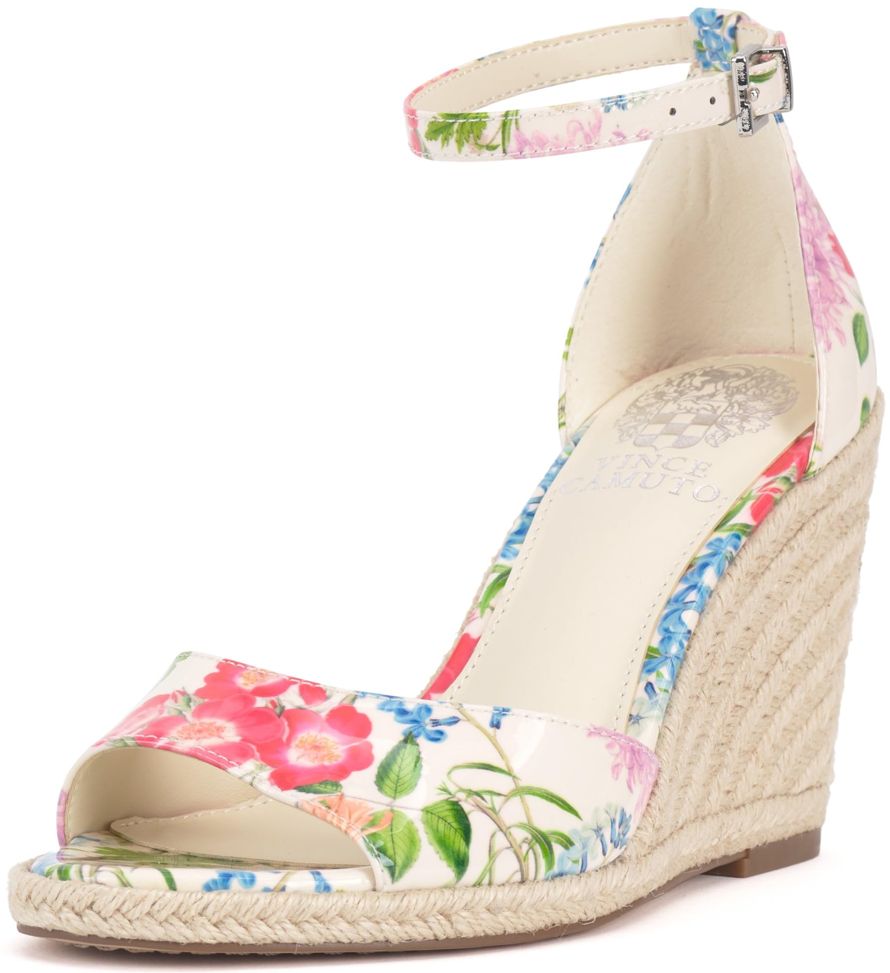 Vince Camuto Women’s FELYN Wedge Sandal, Floret Garden, 11