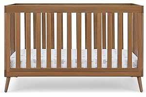 Delta Children Essex 4-in-1 Convertible Crib - Greenguard Gold Certified, Chestnut