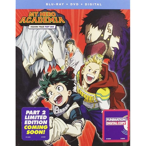 Amazon.com: My Hero Academia - Season 4 Part 2 - LE : Kenji