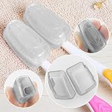 Chikoo Paws & Claws 5 Portable Toothbrush Head Covers - Transparent Case view 6