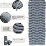 Unigear Ultralight Inflatable Sleeping Pad 188 cm Camping Mat 200 kg Load view 4