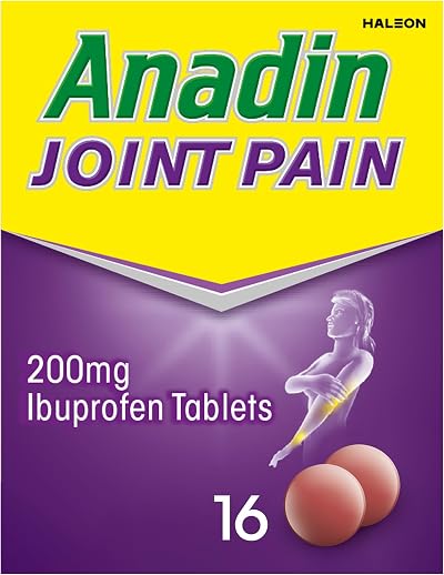 Anadin Joint Pain Relief Ibuprofen Tablets 200mg Pack of 16