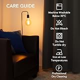 Deconovo Curtains Thermal Insulated Blackout Eyelet 52x63 Blue 1 Pair view 7