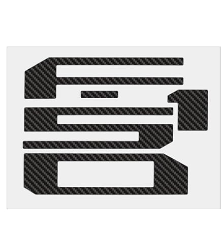 F-150 Tailgate Insert Letters; Matte Black With Red Outline (18-20 F-150 W/o Tailgate Applique - Foto 6