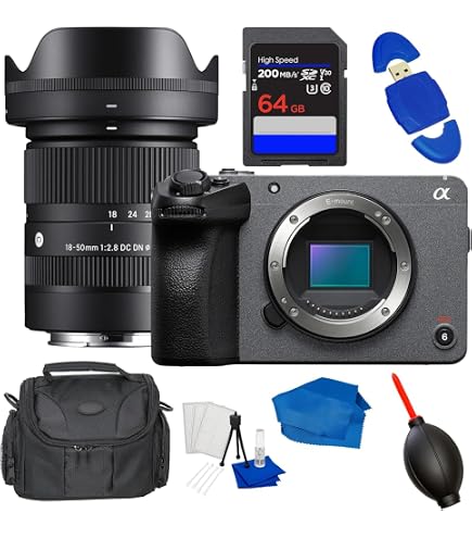 Amazon.com : Sony FX30 Digital Cinema Camera (ILME-FX30B) with 16