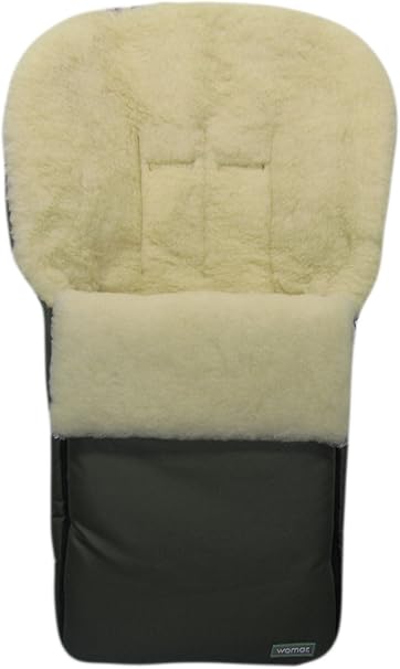 sheepskin pushchair footmuff