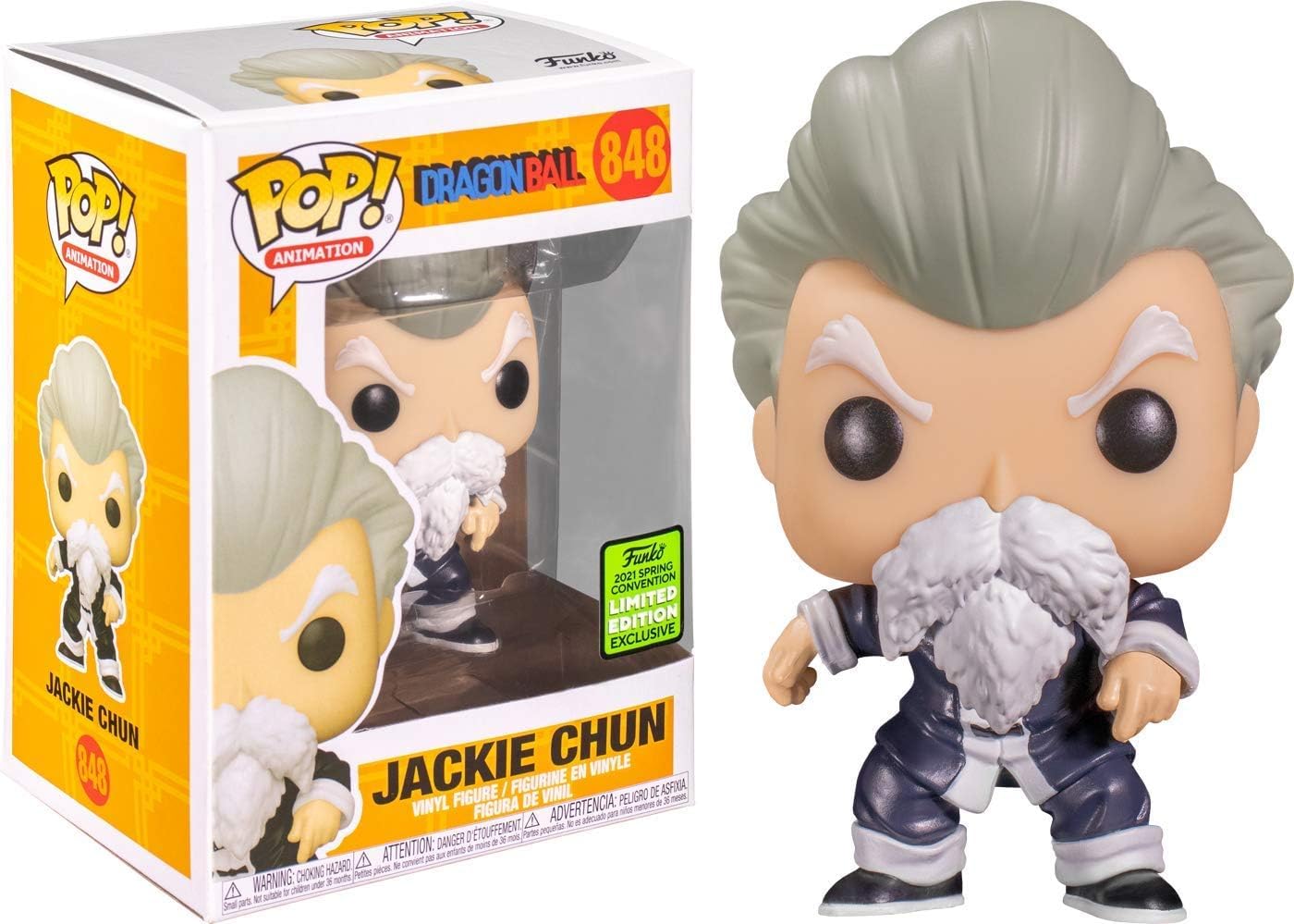 Funko POP! 48605 Dragon Ball Jackie Chun 2021 Spring Convention Limited Edition #848