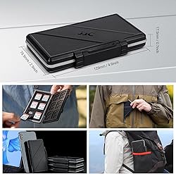 36 Slots Memory Card Case Water-Resistant