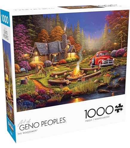 Puzzle Buffalo Games 1000 Pezzi - The Western Lifestyle Di Charles Black - Country Life