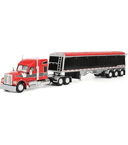 First Gear DCP 1/64 Kenworth W990 Day Cab with Walker Milk Food