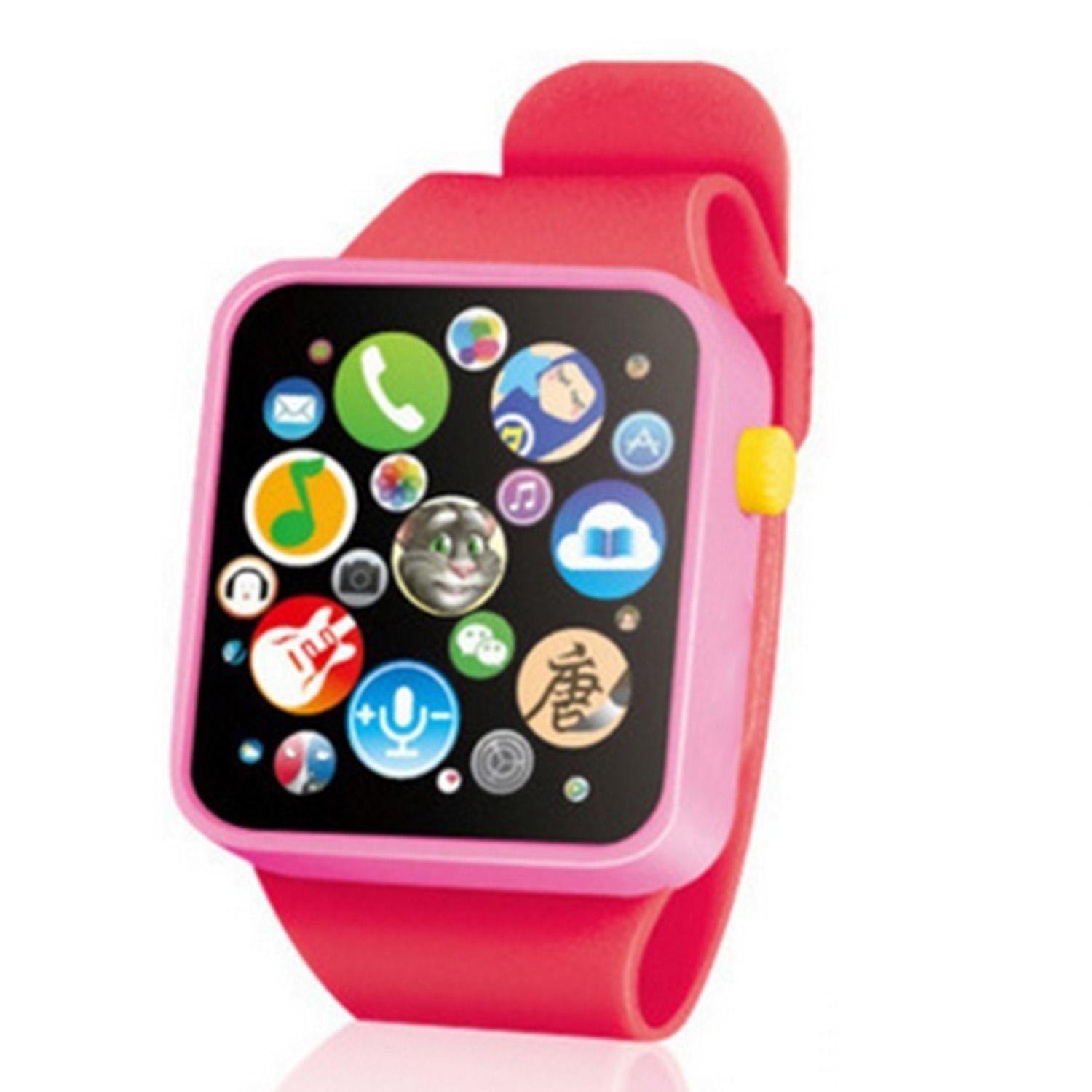 Comfi1 Kids Smart Watches Music Touch Screen Button Battery Watch Toys for Girls Boys