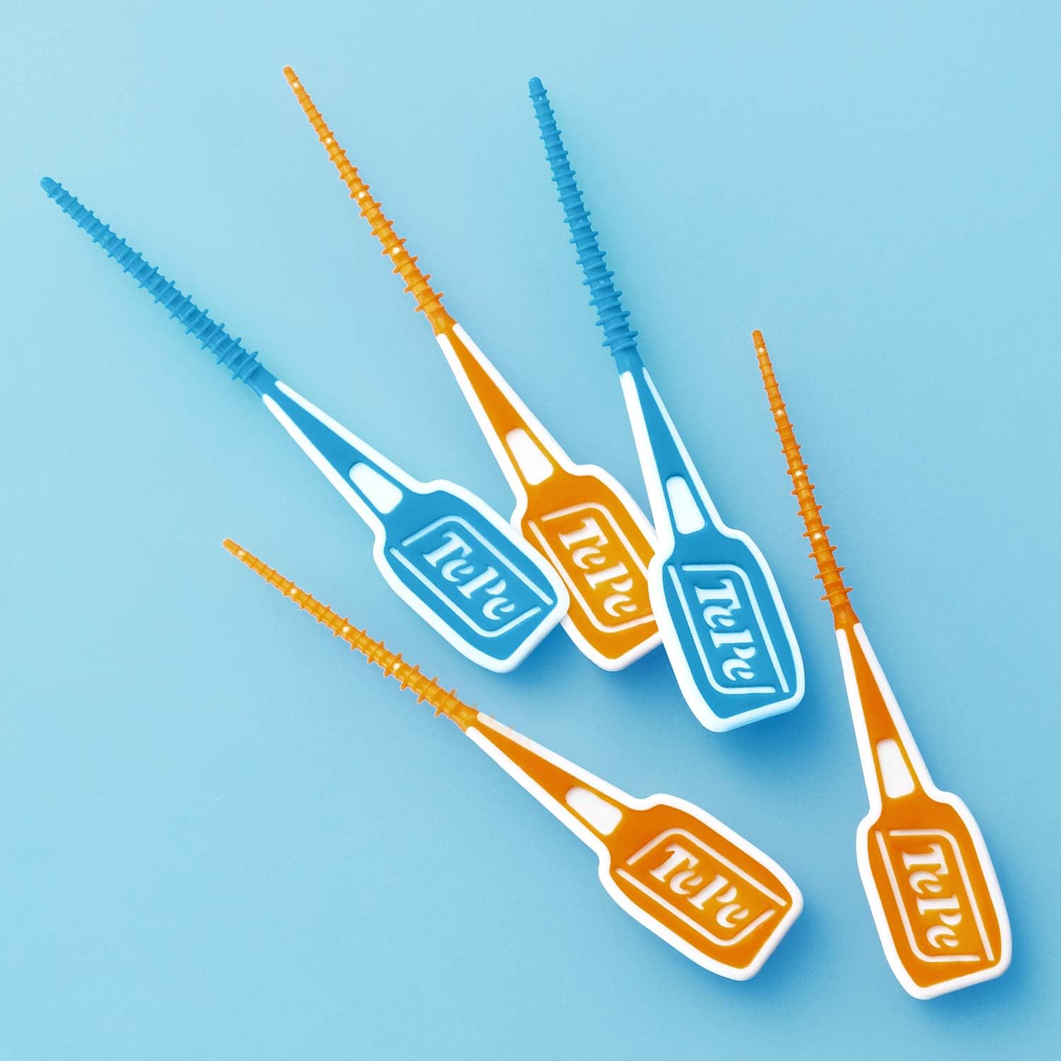 TePe EasyPick Toothpicks, Blue, ISO M-L, 60pcs, Dental Plaque Removal Tool, efficient and Easy Cleaning Between The Teeth - Image 4