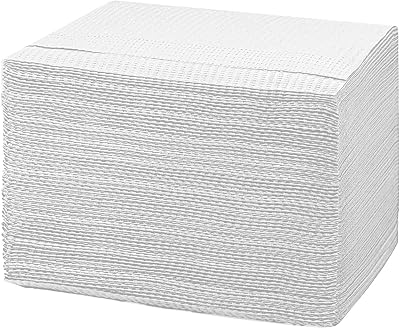 Ceonam 125 Pcs 3 Ply Dental Bibs 13"x18" Waterproof Tattoo Piercing Paper Tissue