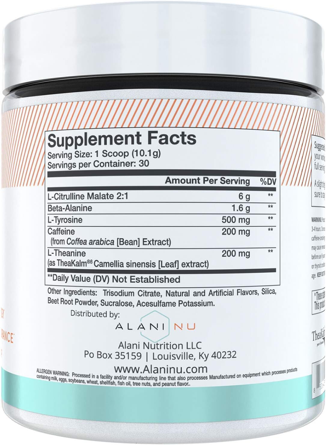 Alani Nu PreWorkout Supplement Powder for Energy Alani Nu PreWorkout Supplement Powder for Energy