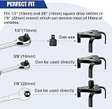 WORKPRO Universal Oil Filter Wrench 3 Jaw 70-110 mm Adjustable view 6