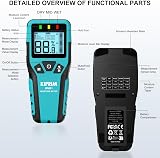 Kiprim Pinless Damp Meter Moisture Meter for Wood Walls Masonry view 7