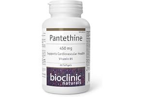 BioClinic Naturals Pantethine Vitamin B5 450 mg 60 Softgels
