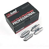 CKAuto P 1.25 oz Lead Clip-On Wheel Weights for Steel Rims, 25 pcs/Box | Uncoated Tire Weights for Cars Trucks SUVs Motorcycles and More