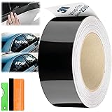 Free Tool Kit 3M 1080 2080 Gloss Black Vinyl Wrap Kit for Black Out Chrome Delete Window Trim Door Trim 2" x50Ft