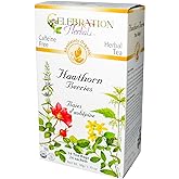 Celebration Herbals Teabags Herbal Tea Hawthorne Berries Organic - 24 Herbal Tea Bags