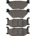 Cyleto 3D8-25806-00-00 Brake Pads for YAMAHA XVS950 V-Star 950 Tour 2009-2014 / XVS950A Midnight Star 2009-2013 / XVS950R XVS 950 Bolt 2014 2015 2016