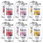 Kirra Organic Iced Tea 12 Pack Mix - Lightly Sweetened - No Added Sugar