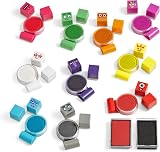 Learning Resources Numberblocks Stampoline Park Stamp Set, Ages 3+, Arts Crafts view 3